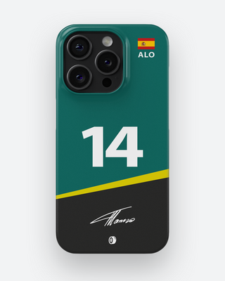 Fernando Alonso 2024 Aston Martin F1 Phone Case