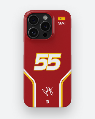 Carlos Sainz 2024 Scuderia Ferrari F1 Phone Case