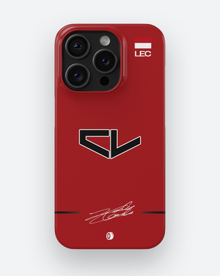 Charles Leclerc Logo 2022 Scuderia Ferrari F1 Phone Case