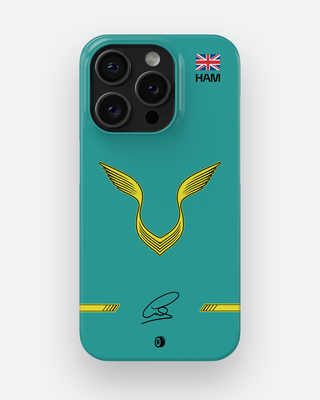 Lewis Hamilton Logo Yellow Edition 2022 Mercedes F1 Phone Case