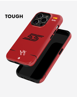 Carlos Sainz Logo 2022 Scuderia Ferrari F1 Phone Case